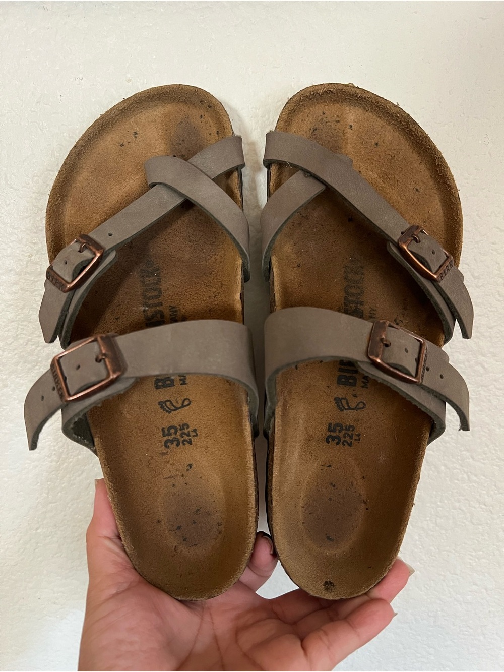 Birkenstock  Mayari Birkoflor Sandals Size 5 Regular wide fit Size 35 4-4.5